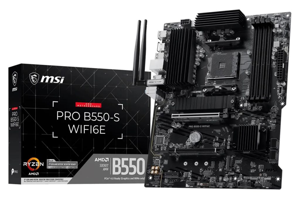 Материнская плата MSI PRO B550-S для платформы AM4