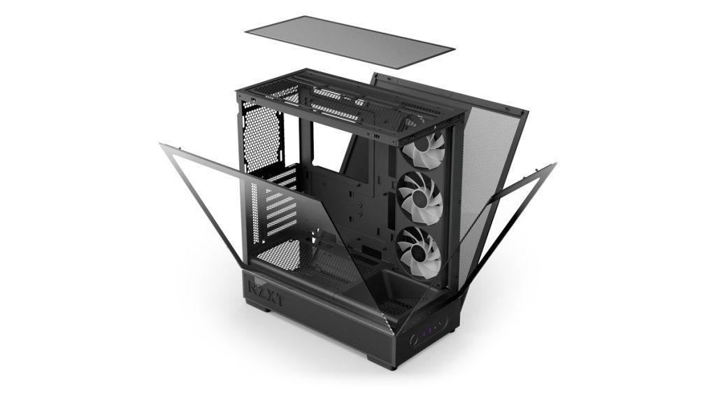 Компьютерный корпус NZXT S5 RGB с закаленным стеклом