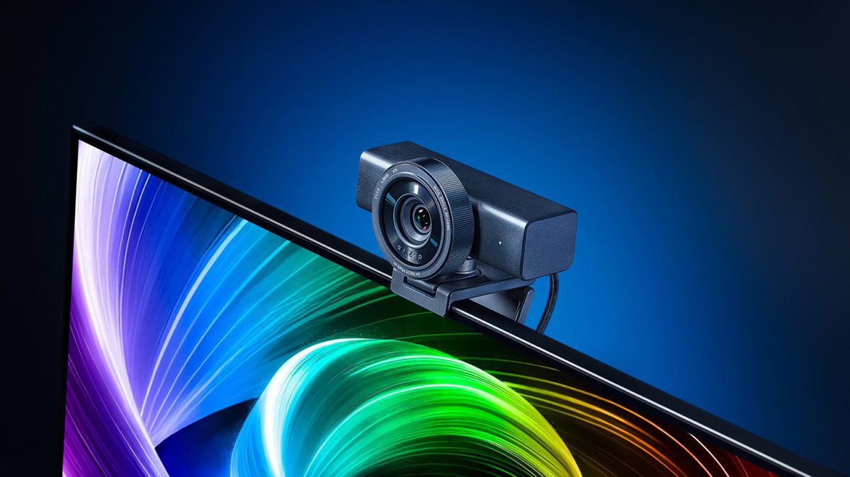 Веб-камера Razer Kiyo V2 Pro с поддержкой 4K на мониторе