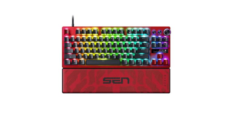 Игровая клавиатура Razer Huntsman V3 Pro в коллаборации с Sentinels