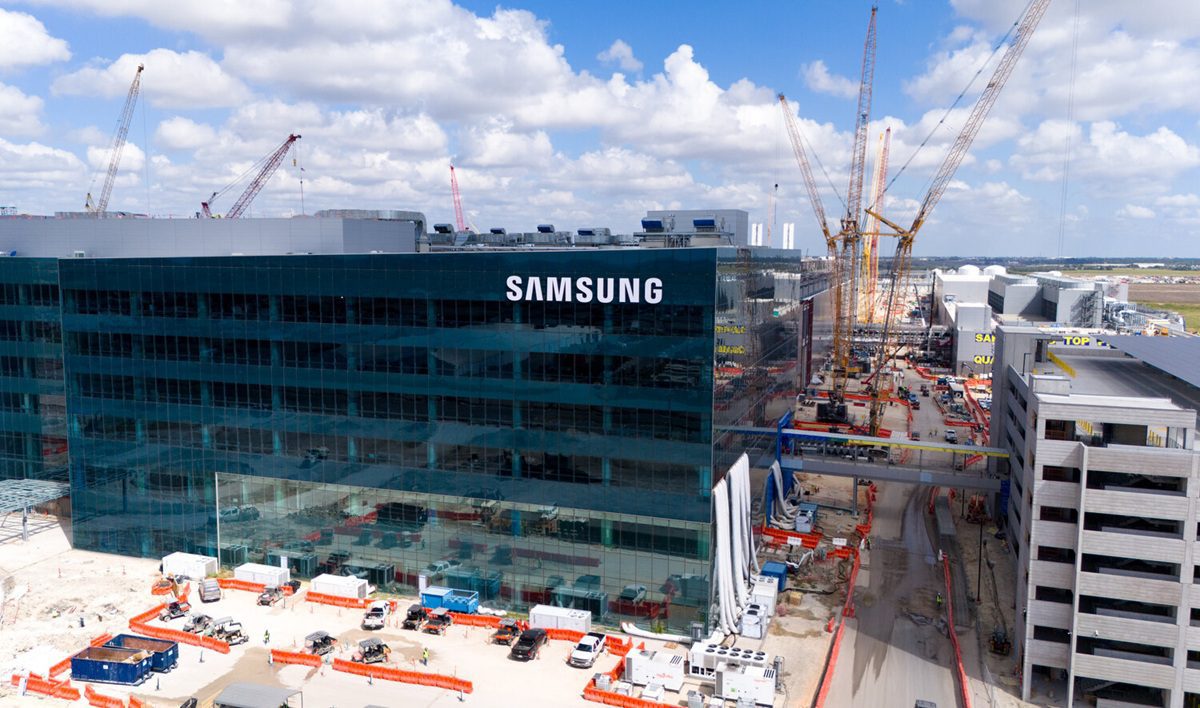 троительство завода Samsung по производству чипов в Тейлоре, Техас