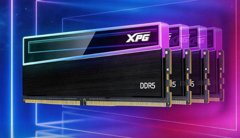 Модуль памяти XPG NOVAKEY RGB DDR5 с подсветкой «бесконечное зеркало» на радиаторе
