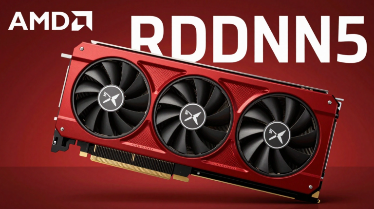 Концепт видеокарты AMD Radeon нового поколения RDNA 5