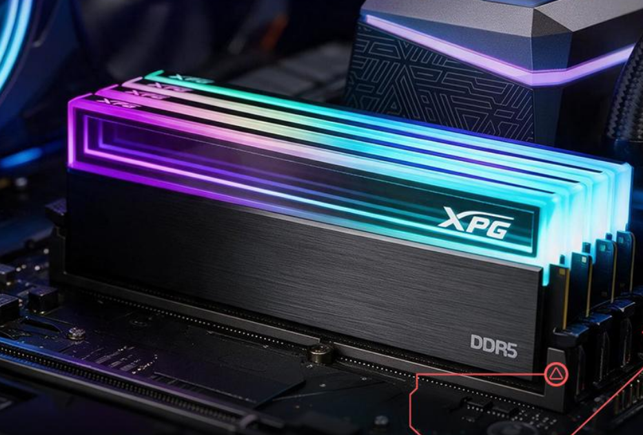 Модуль памяти XPG NOVAKEY RGB DDR5 с подсветкой «бесконечное зеркало» на радиаторе