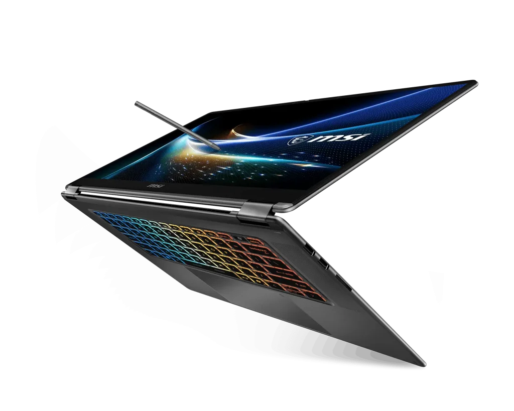 Ноутбук-трансформер MSI Prestige N16 Flip AI+ с OLED-экраном
