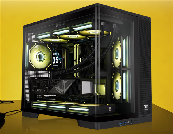 Корпус Thermaltake Arcus 380 TG ARGB со стеклянной панелью и ARGB-вентиляторами