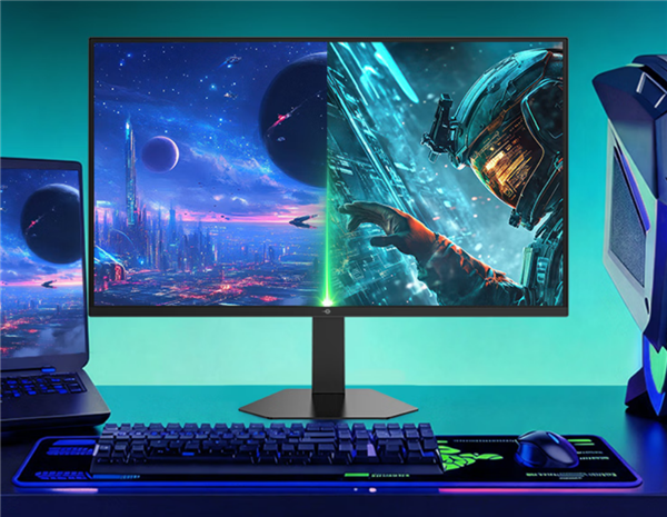 Игровой монитор Titan Army P326MV Ultra с яркой картинкой и RGB-подсветкой на задней панели