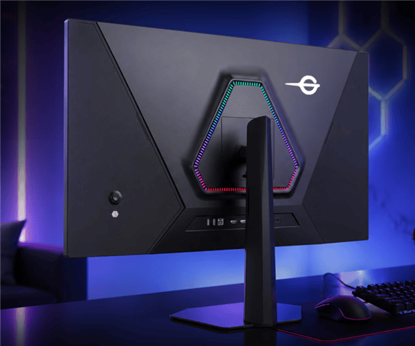 Игровой монитор Titan Army P326MV Ultra с яркой картинкой и RGB-подсветкой на задней панели
